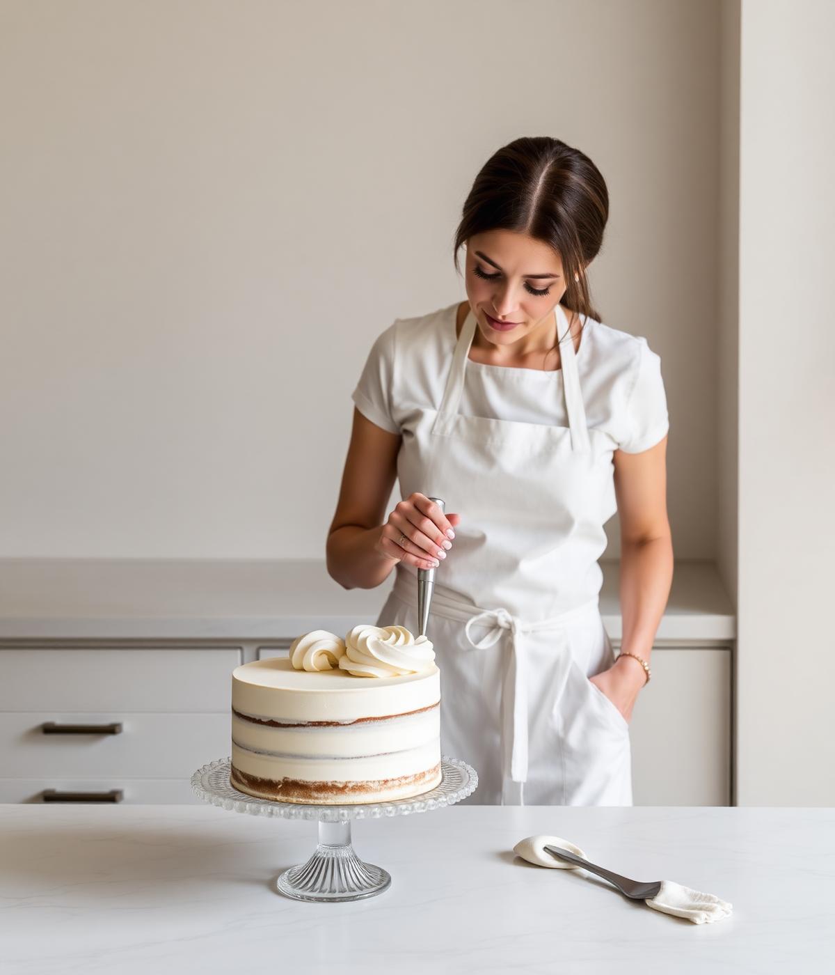 Adriana, pastelera de Mora Cakes