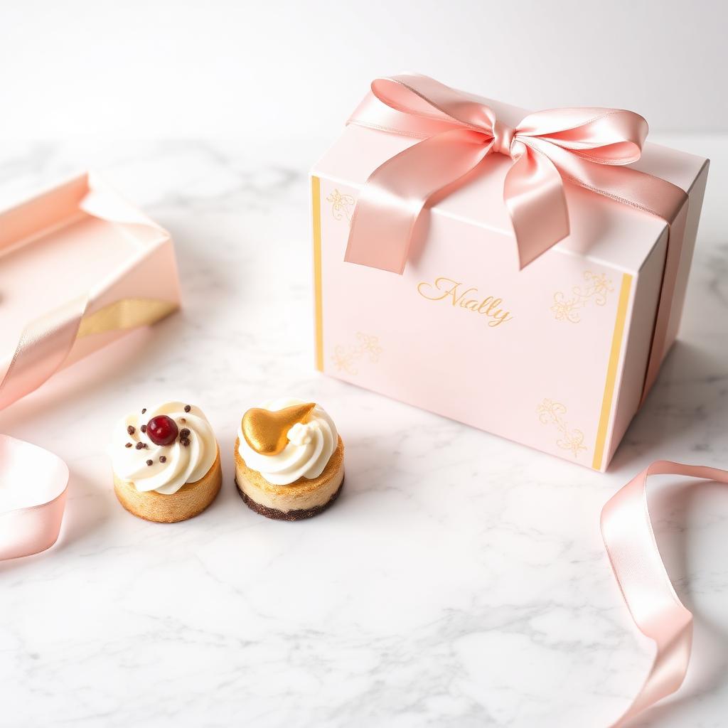 Mini cakes y box regalo